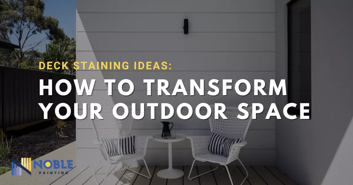 Deck Staining Ideas How To Transform Your Outdoor Space