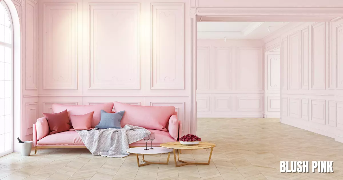 Blush Pink Interior Paint Color